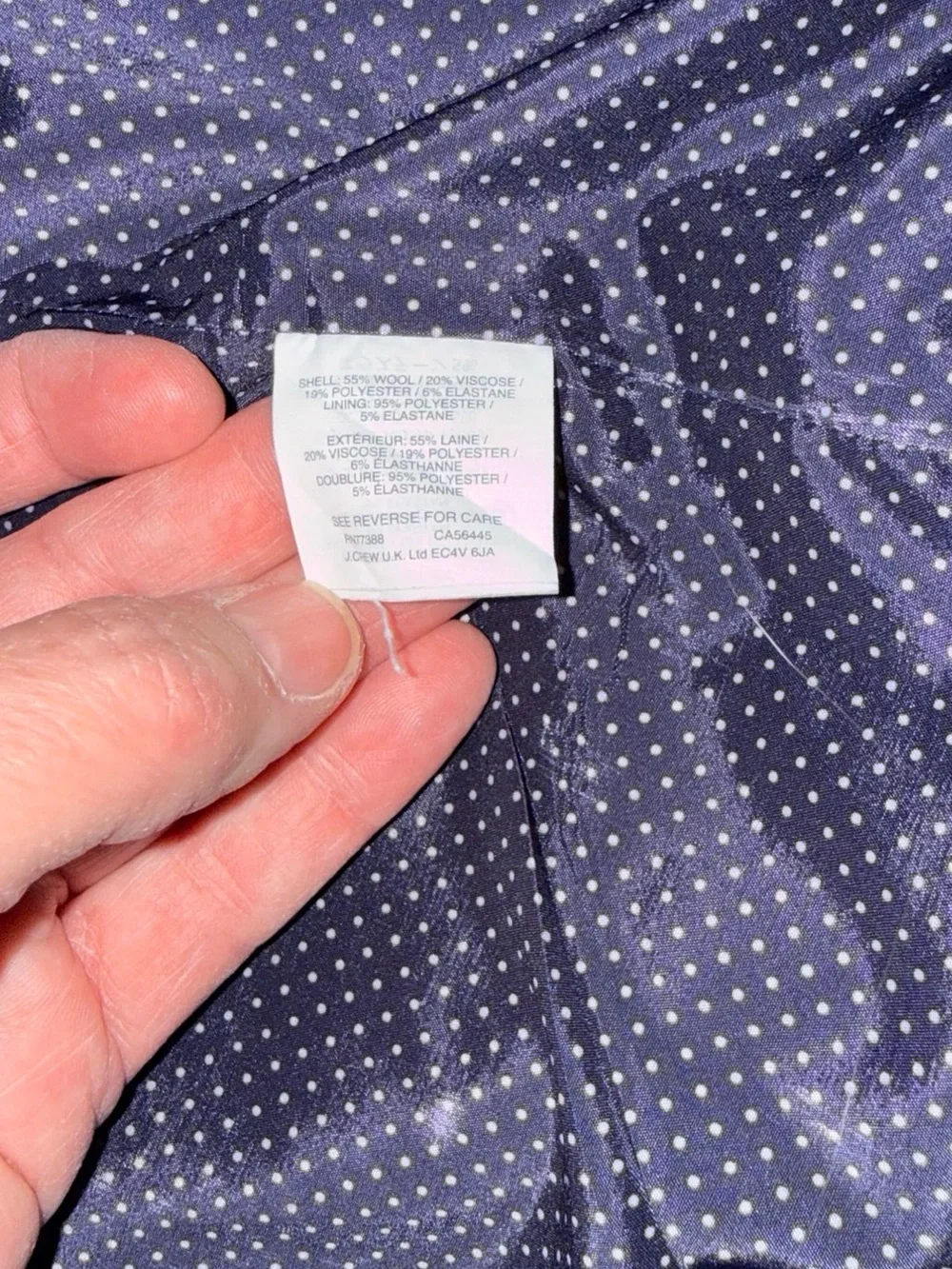 J. Crew streamlined single